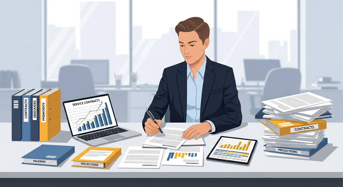 Controle De Contratos Gestao Financeira Empresas De Servico - ARBOS CONTABILIDADE